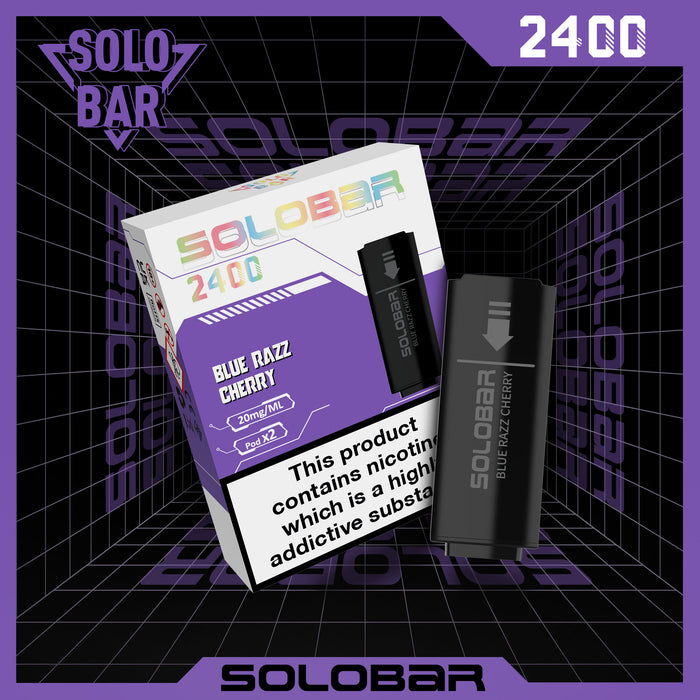 Solobar S2400 Blue Razz Cherry